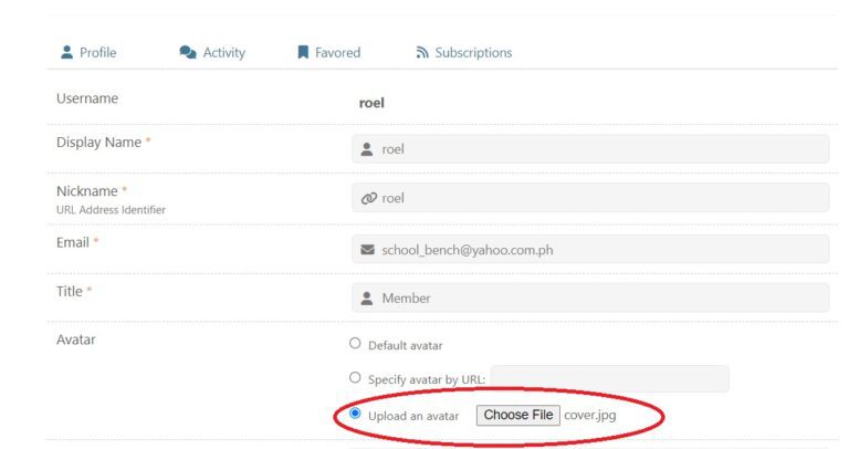 How to change profile and cover photo 2