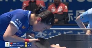 Miwa Harimoto Using Harimoto Innerforce Super ALC at Asian Cup 2026