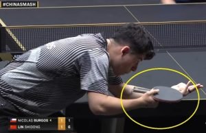 Nicolas Burgos using Viscaria Super ALC against Lin Shidong
