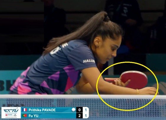 Prithika Pavade using GEWO Prithika Pavade ARC OFF against Fu Yu