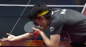 Wang Chuqin using DHS Hurricane King Screenshot