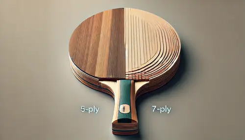 5 ply vs 7 ply TableTennis Blade