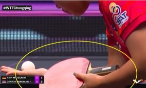 Orawan Paranang using DONIC Persson OFF+ World Champion 89 against Nina Mittelham