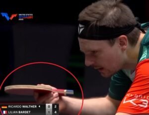 Ricardo Walther using Alexis Lebrun Krypto Carbon against Lilian Barde