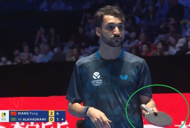 Ali Alkhadrawi using Fan Zhendong ALC against Xiang Peng