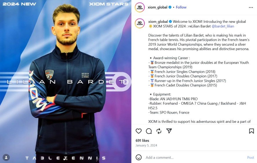 Lilian Bardet old XIOM equipments