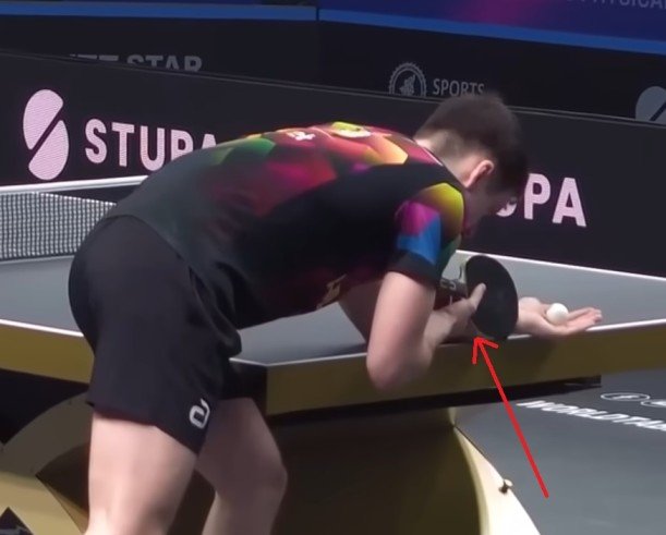 Thibault Poret using Andro Synteliac ZCO against Lubomir Jancarik