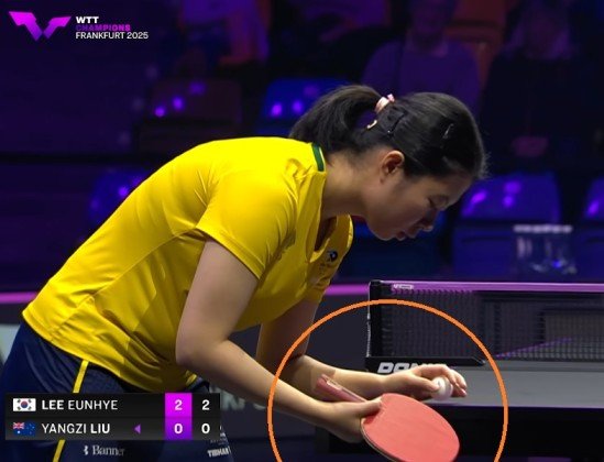 Yangzi Liu using Mizutani Jun Super ZLC against Lee Eunhye