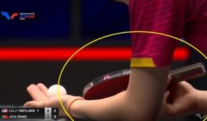 Sally Moyland using Apolonia ZLC against Jieni Shao