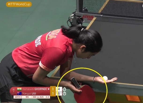 Yashaswini Ghorpade using Viscaria Super ALC against Yangzi Liu