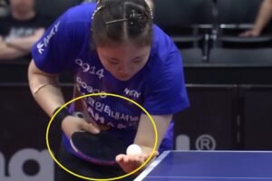 Yoo Yerin using DHS Hurricane Long against Kaho Akae