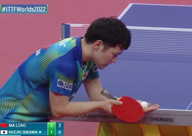 Mizuki Oikawa using Ovtcharov Innerforce ALC